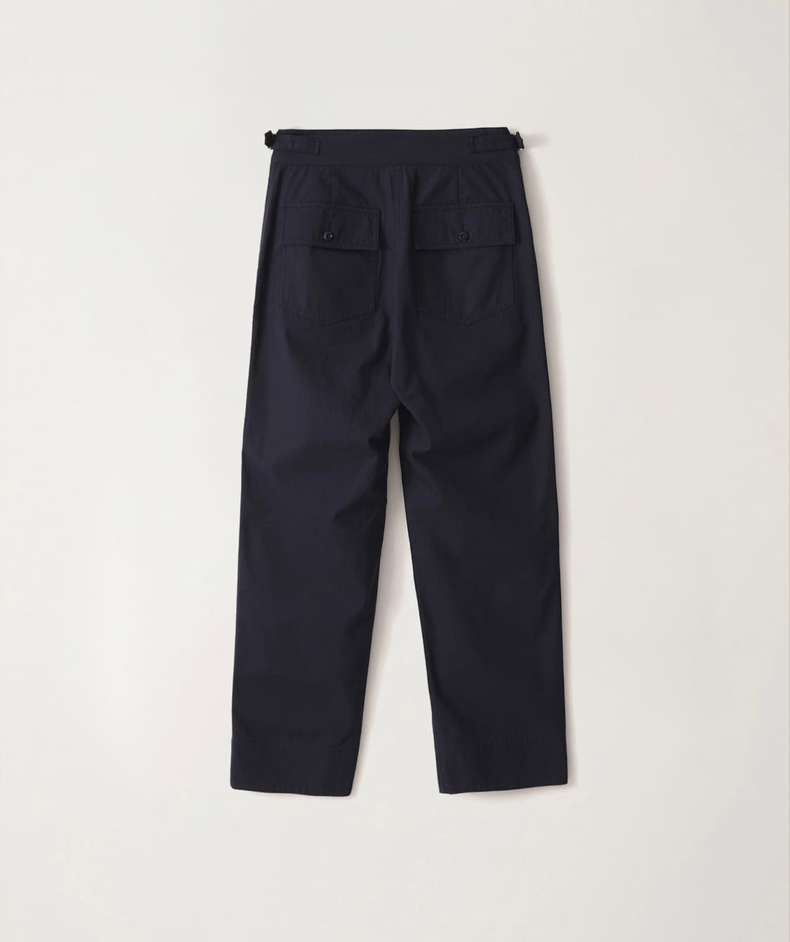 낫띵리튼 Herringbone pleated trouser 팬츠 네이비 상품이미지2