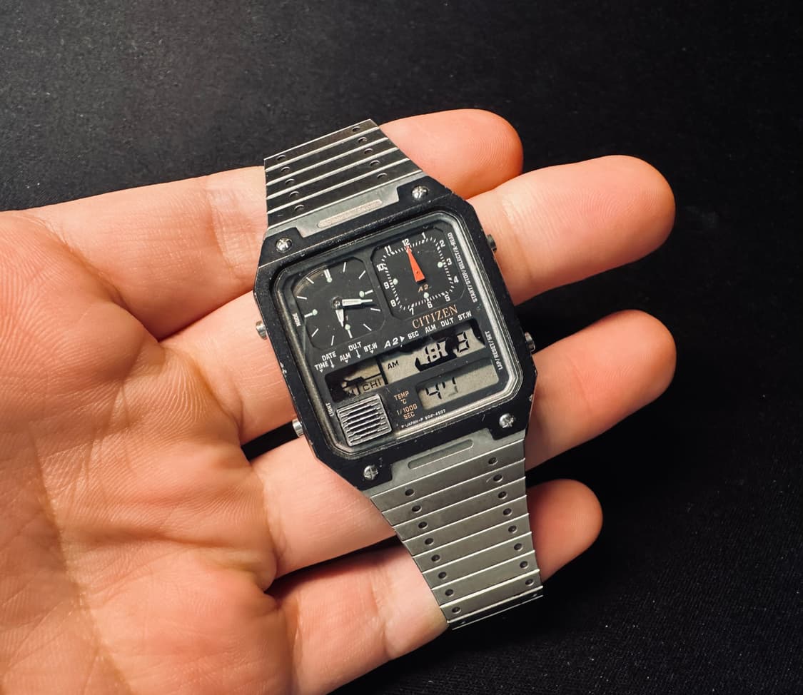 시티즌 아나디지템프 빈티지 쿼츠 시계 판매 상품이미지1