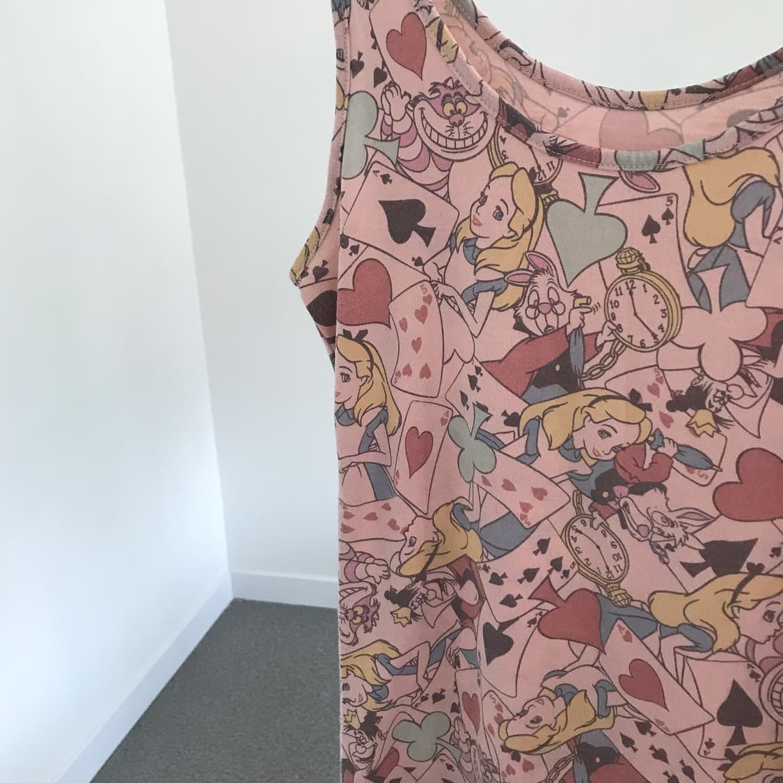 85-90 빈티지 y2k 앨리스 슬리브리스 나시 탑  상품이미지3