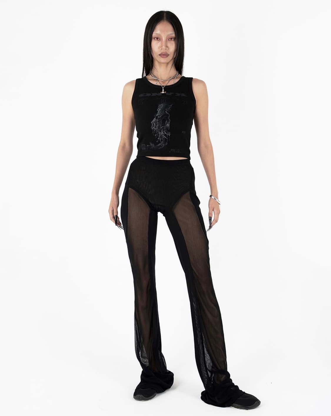 604 service 604 서비스 ONYX SLEEVELESS TOP 상품이미지3