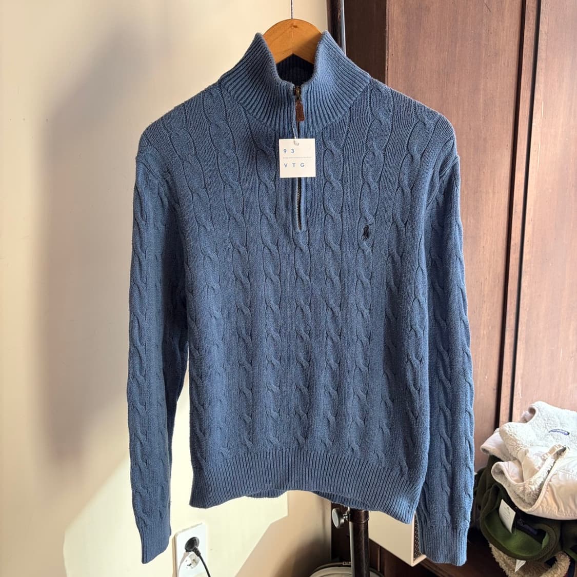 15287 - 폴로 랄프로렌 케이블 반집업 니트 상품이미지3