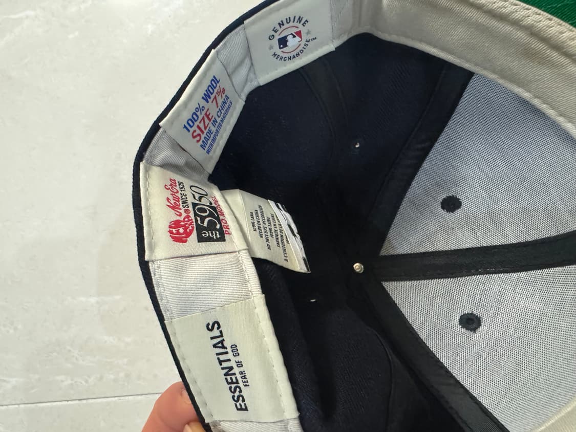 뉴에라 x 피어 오브 갓 5/8 미시착 처분  상품이미지3