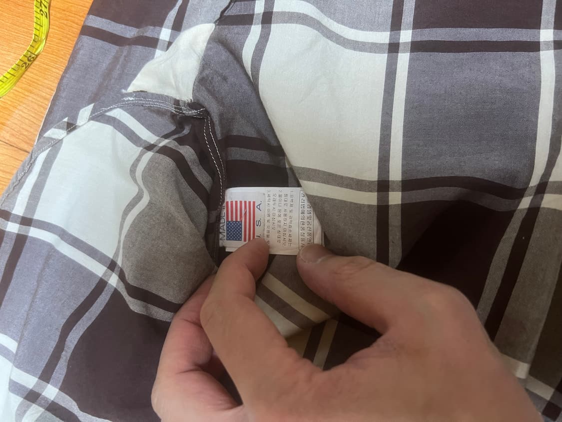 Kenneth field  check shirts 케네스필드 체크셔츠 상품이미지5