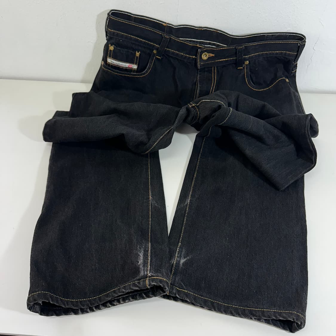 34 디젤 스트레이트핏 블랙진 상품이미지5