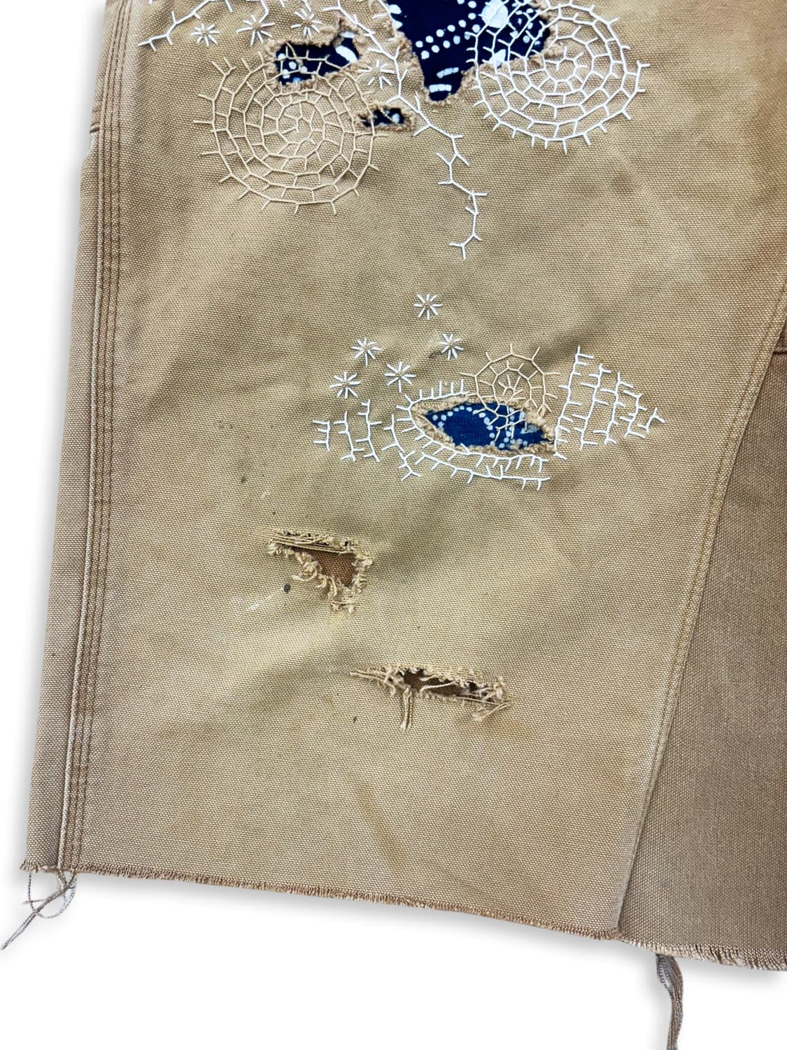 Carhartt Boro Sashiko Distressed Shorts 상품이미지4