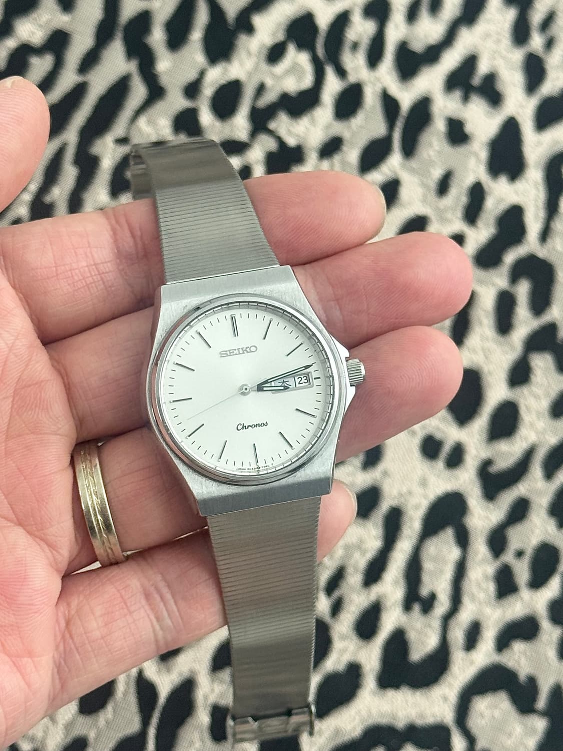 80s 빈티지 세이코 크로노스 쿼츠 상품이미지9