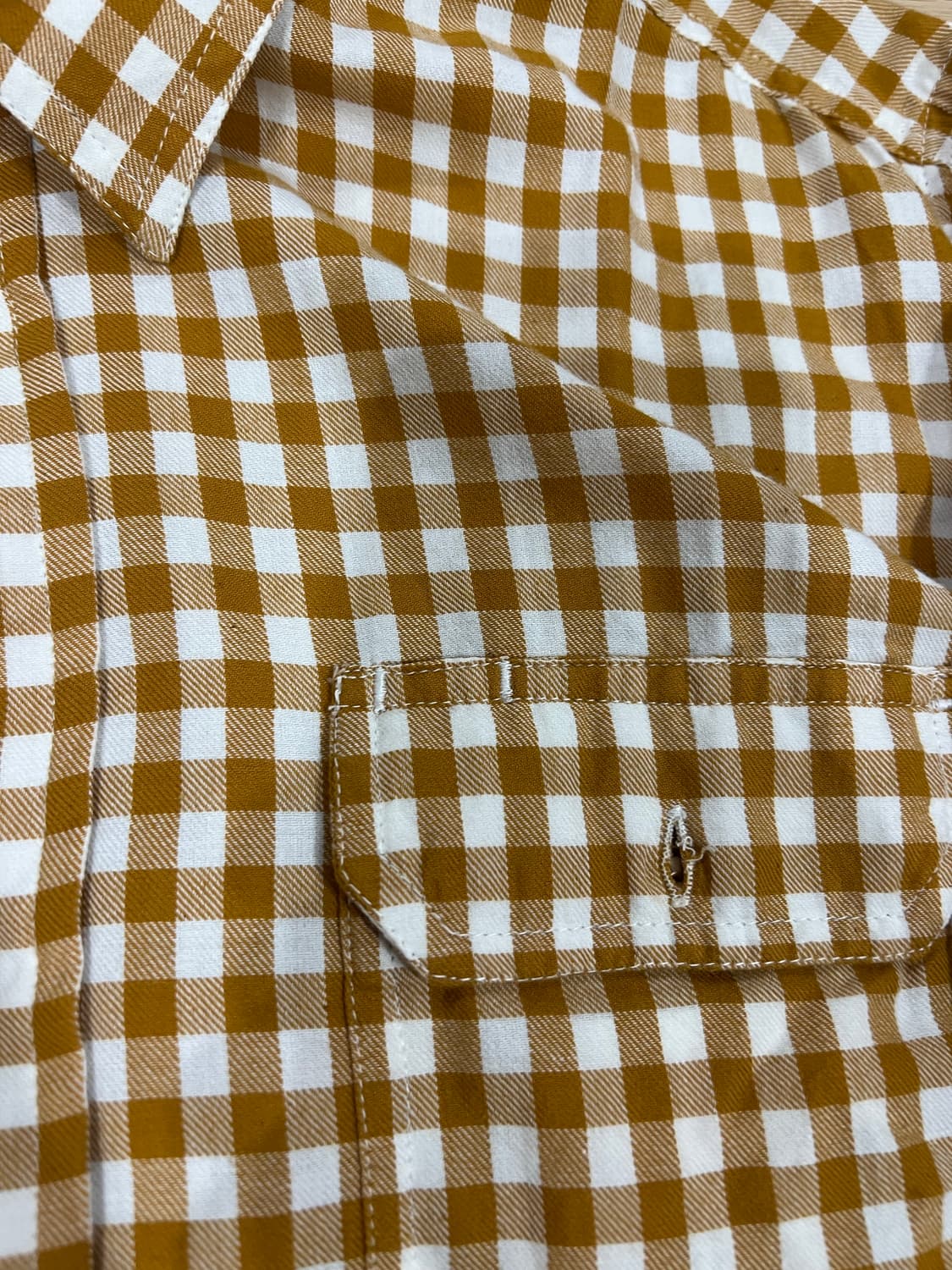 스투시 아카이빙 s로고 깅엄셔츠 새제품 L 상품이미지4