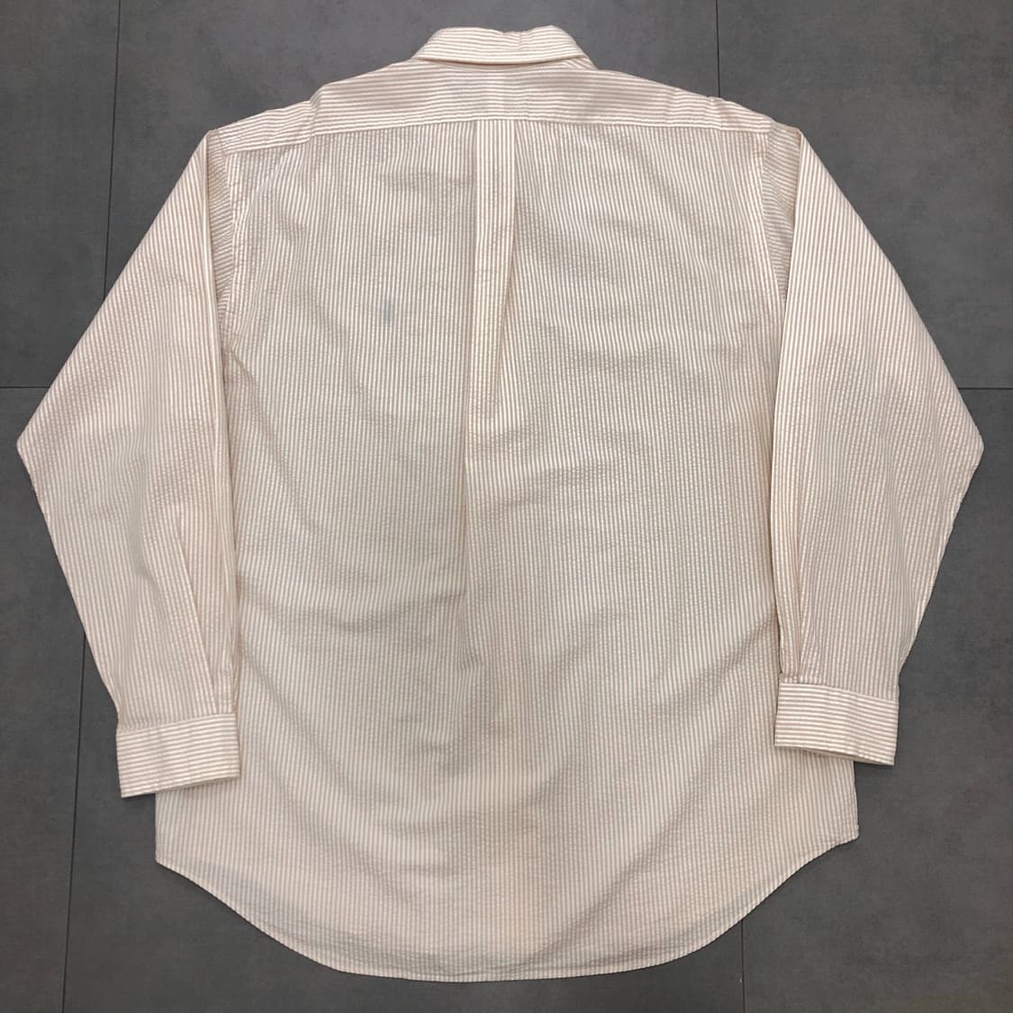 폴로 랄프로렌 시어서커 스트라이프 blake 셔츠 L 상품이미지4