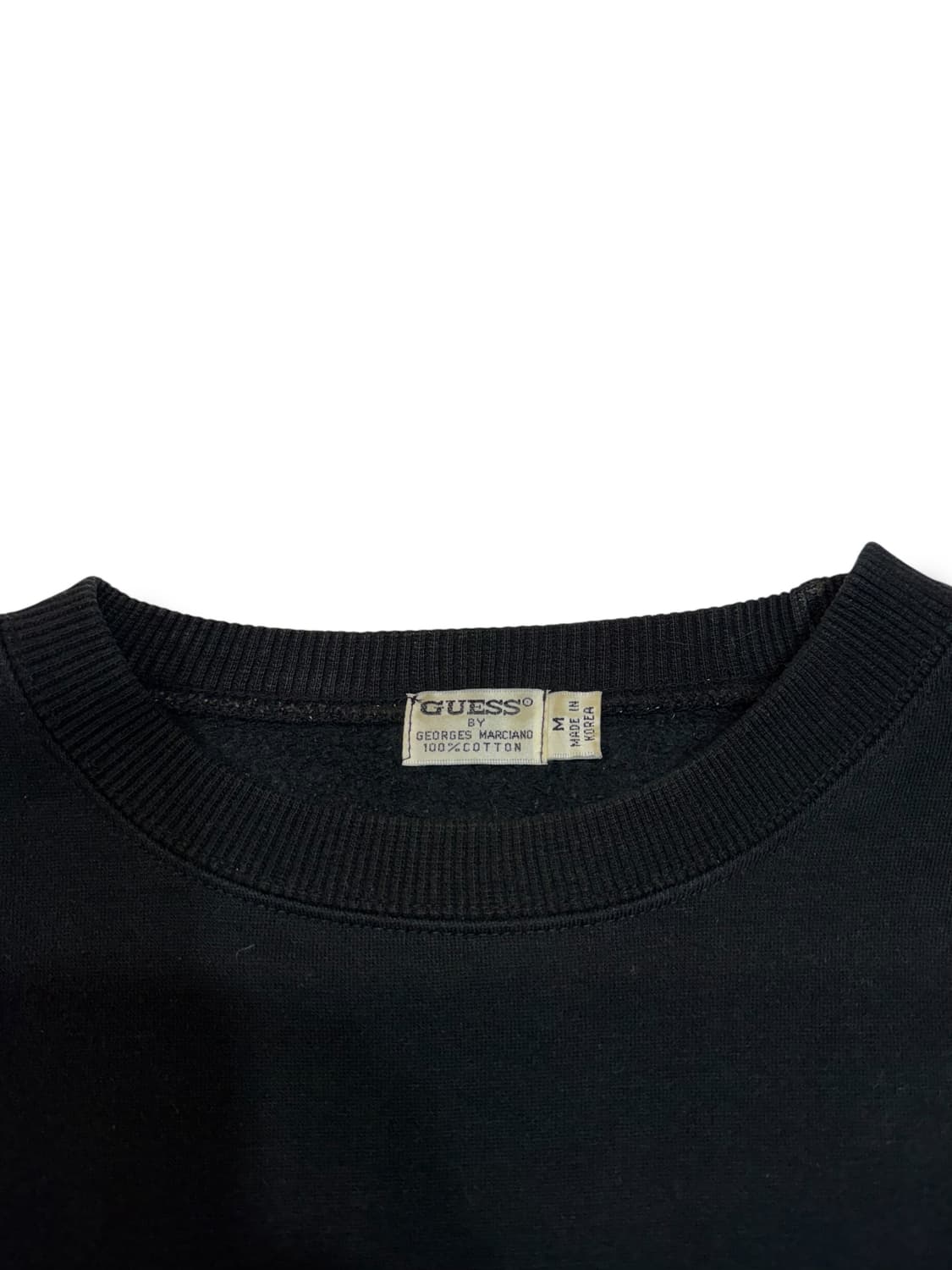 90s 게스 USA 스웻셔츠 맨투맨 made in KOREA (M)  상품이미지5