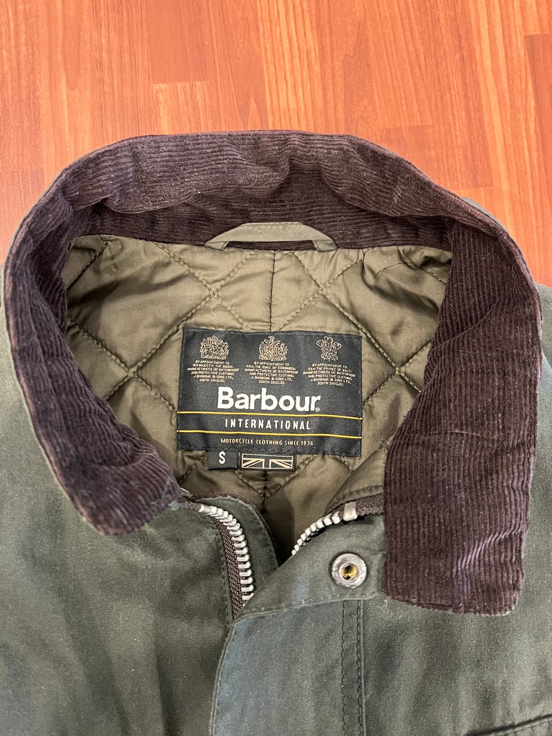 Barbour 바버 인터네셔널 듀크 왁스 자켓 상품이미지10