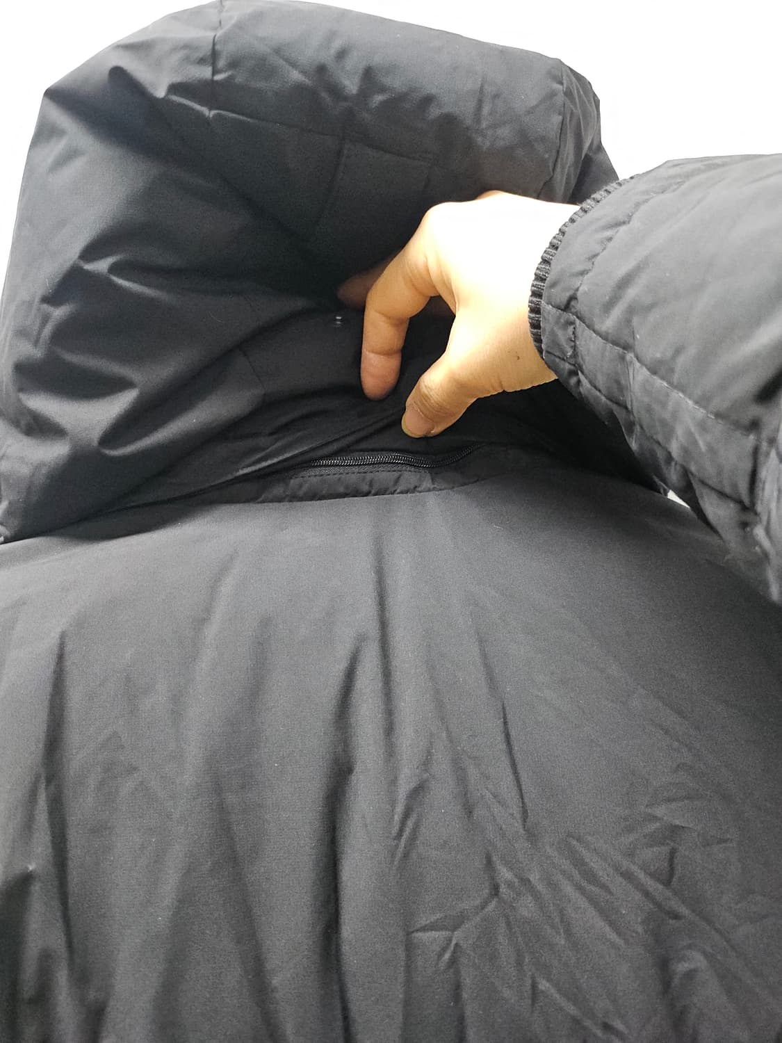 코오릉  블랙 롱 구스 패딩  85 상품이미지7