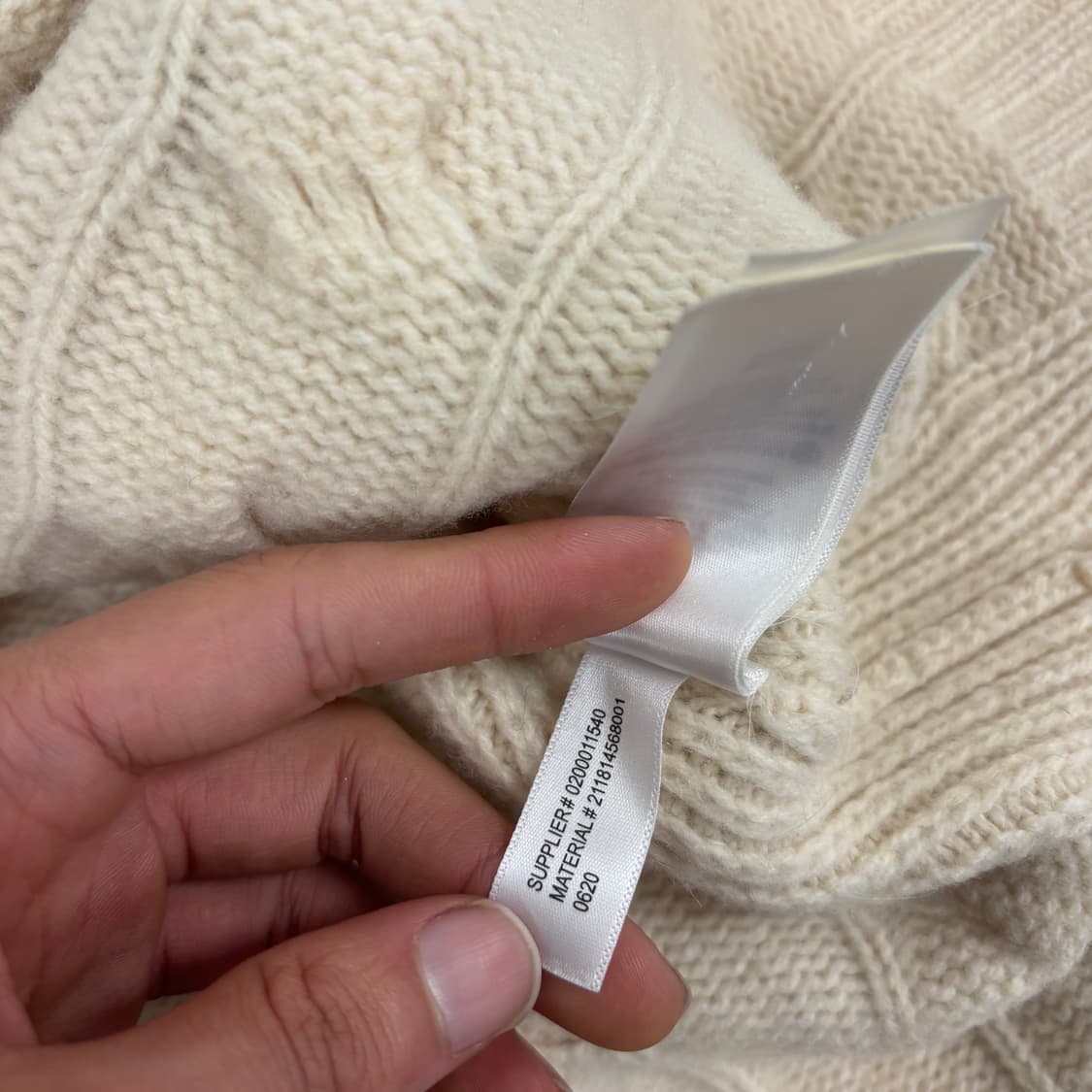 폴로 울 캐시미어 니트  상품이미지9