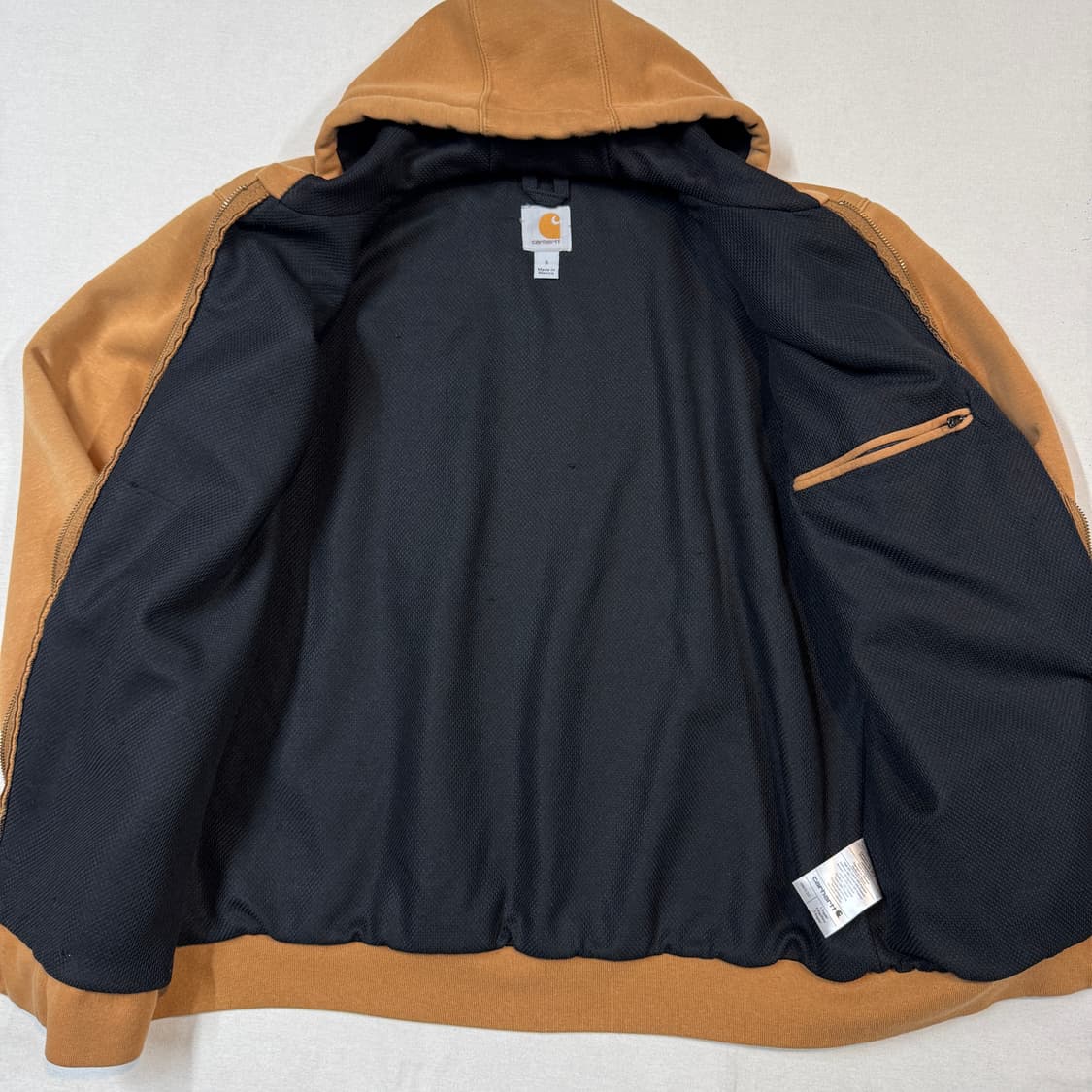 S) 칼하트 레인디펜더 워크웨어 써멀 후드집업 상품이미지6