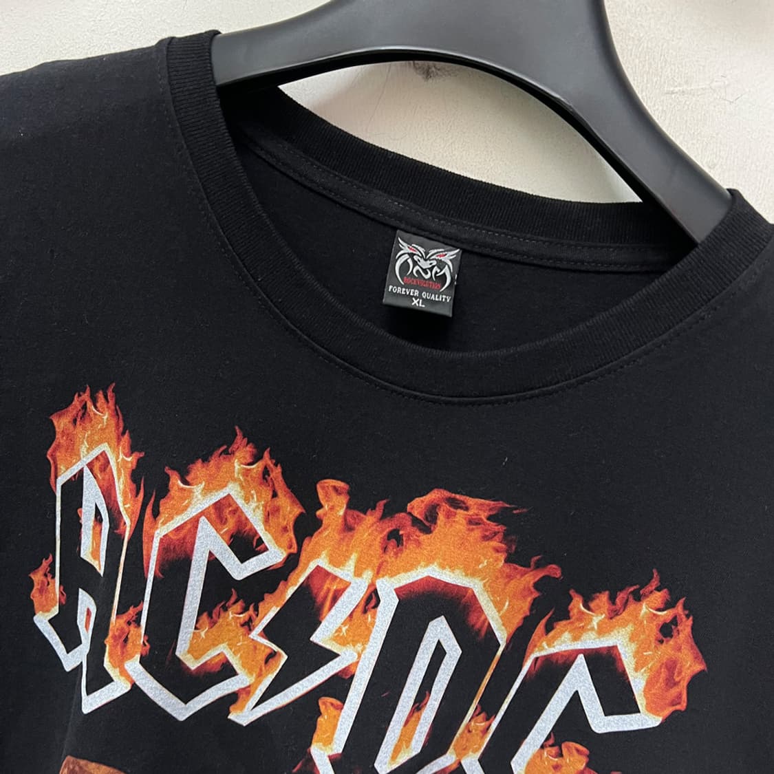 Rock Volution 락볼루션 ACDC 빈티지 밴드 반팔티 XL 상품이미지3