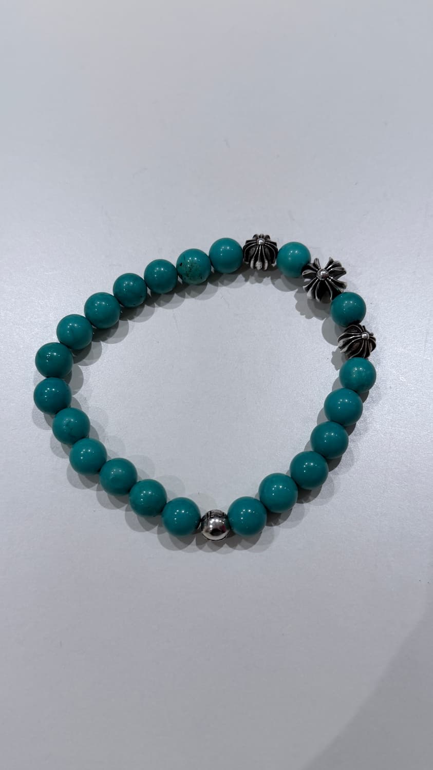 크롬하츠 비즈팔찌 터키석  상품이미지2