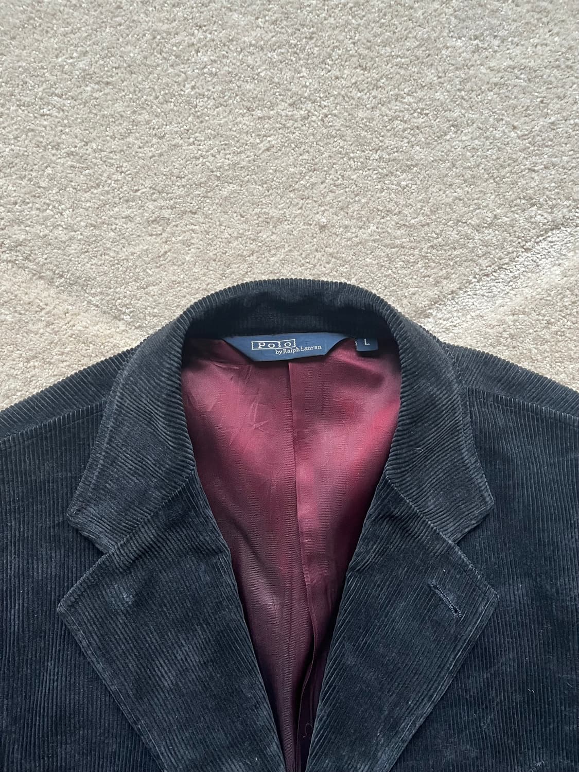 폴로 랄프로렌 와이드 웨일 코듀로이 스포츠 자켓 (105) 상품이미지5