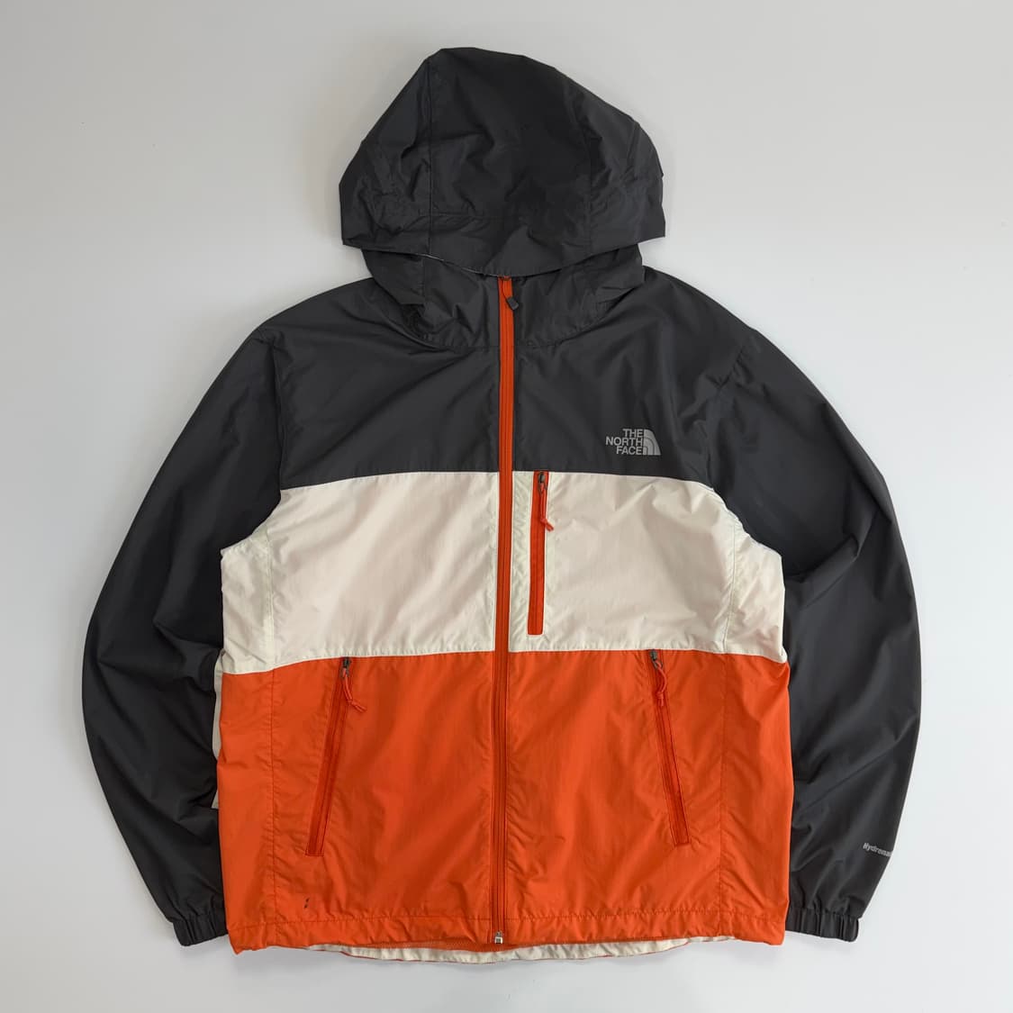 The north face 노스페이스 그레이 오렌지 배색 바람막이 상품이미지3