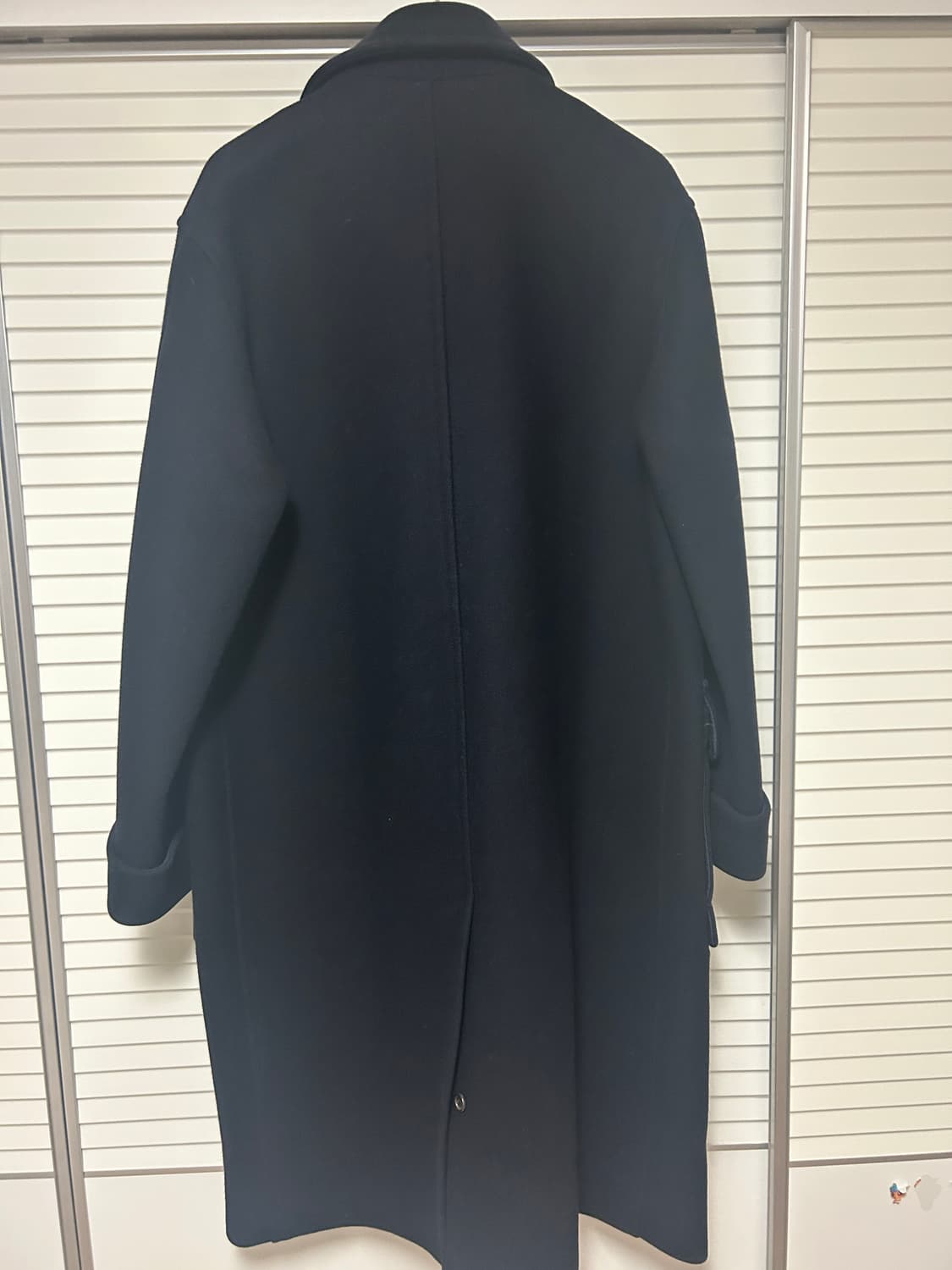 그라프페이퍼 울캐시미어 코트 다크네이비 2사이즈 상품이미지3