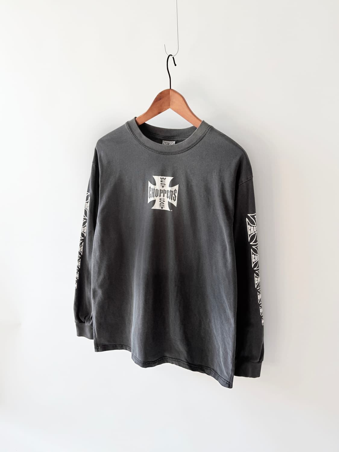 웨스트 코스트 차퍼 90s OG 아이언 크로스 롱 슬리브 상품이미지3