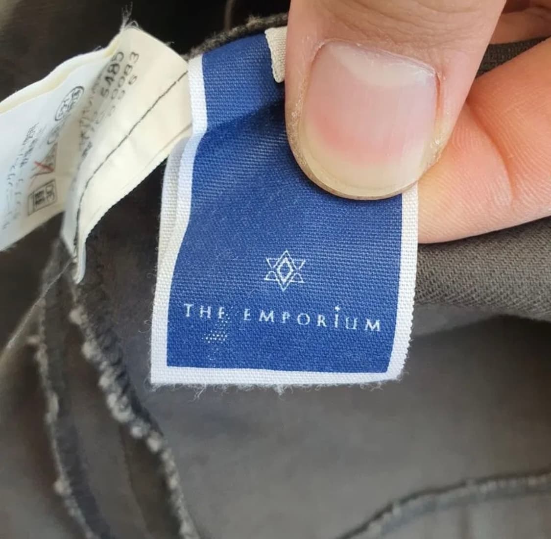 THE EMPORIUM 엠포리움 브라운 코튼 스커트 상품이미지3