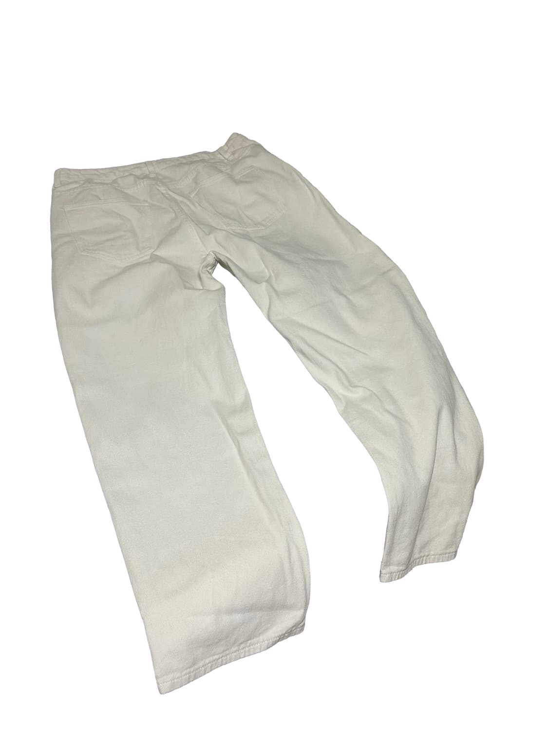 [트릴리온 데님팬츠 화이트] XL size 상품이미지2