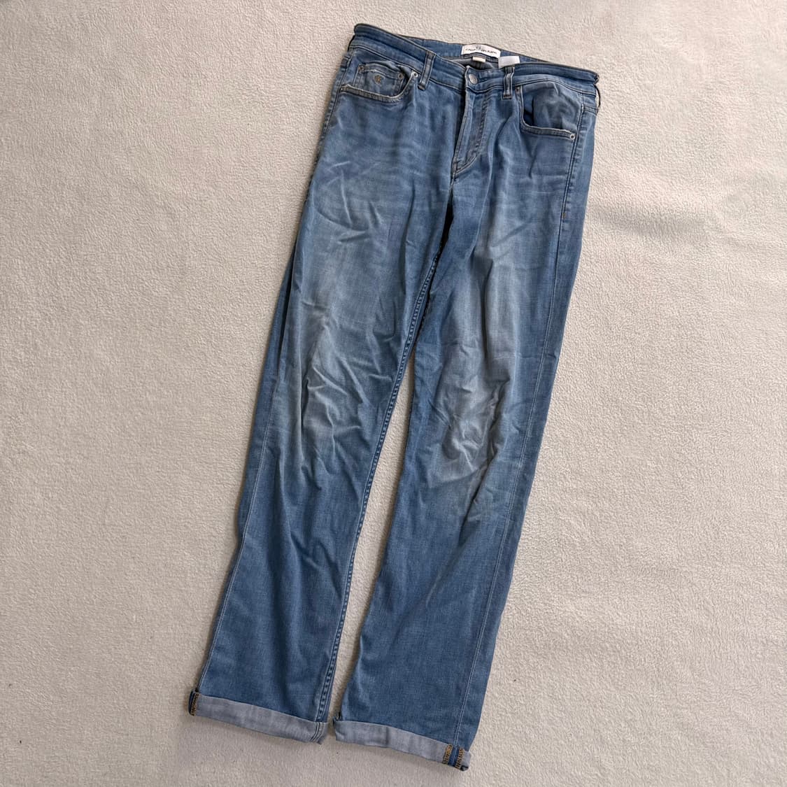 W30L32 캘빈클라인 워싱 데님팬츠 0608T2 상품이미지1