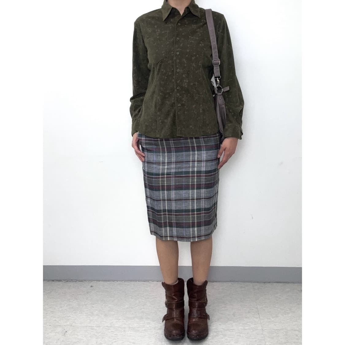 빈티지 플로럴 블라우스 셔츠 상품이미지2