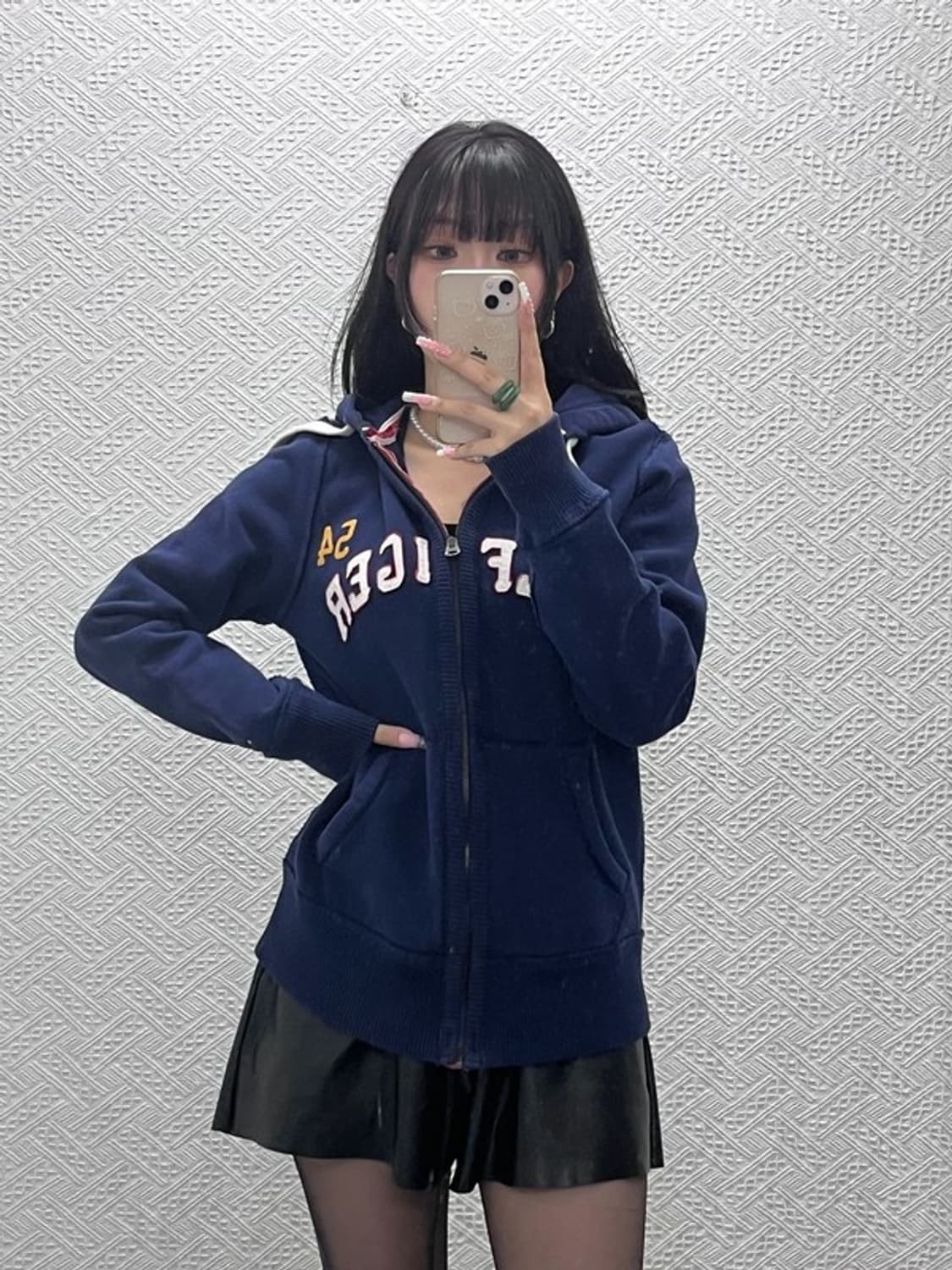 타미힐피거 빈티지 레트로 Y2K 00's 후드집업 M C12558 상품이미지2