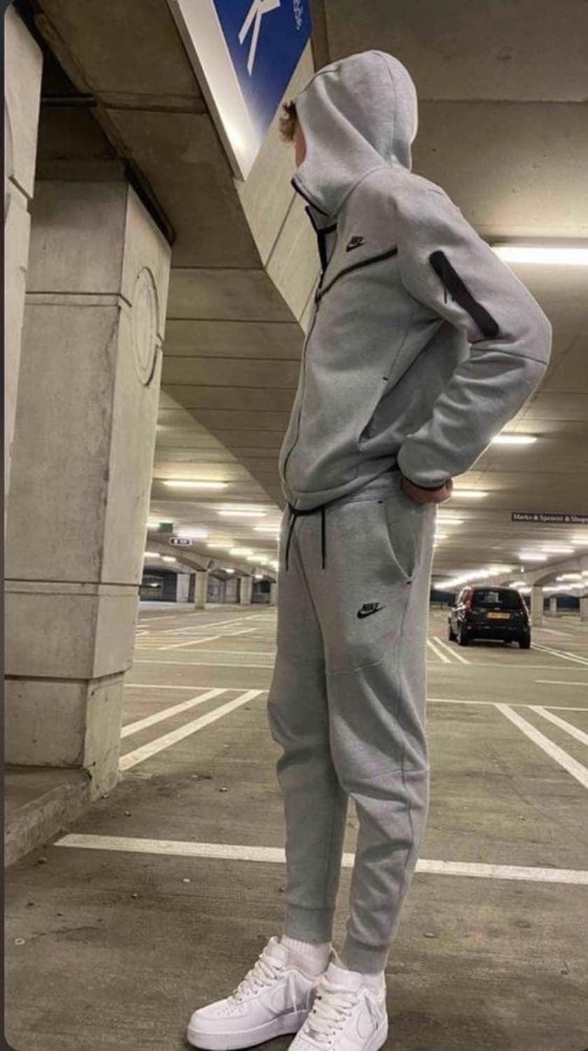 나이키 테크플리스 회색 상품이미지2