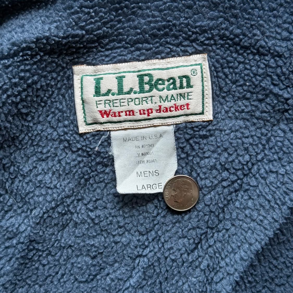80s Made in USA L.L.Bean 웜업 자켓 상품이미지7