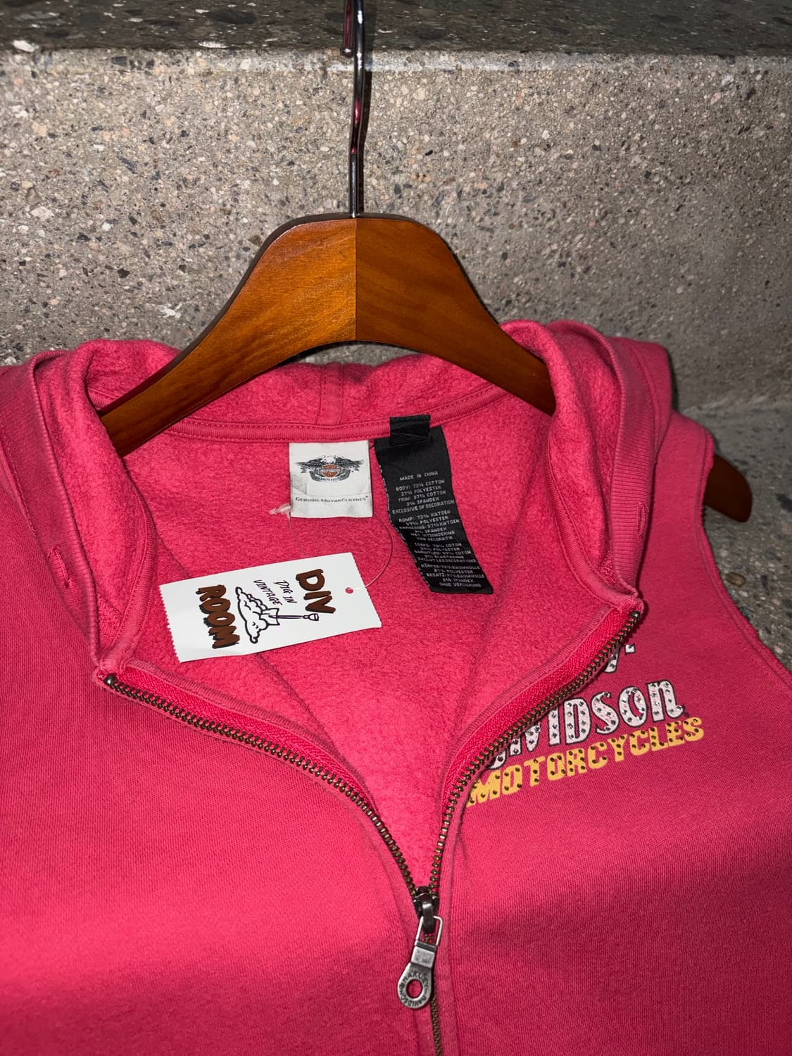 할리데이비슨 후드 베스트 상품이미지8