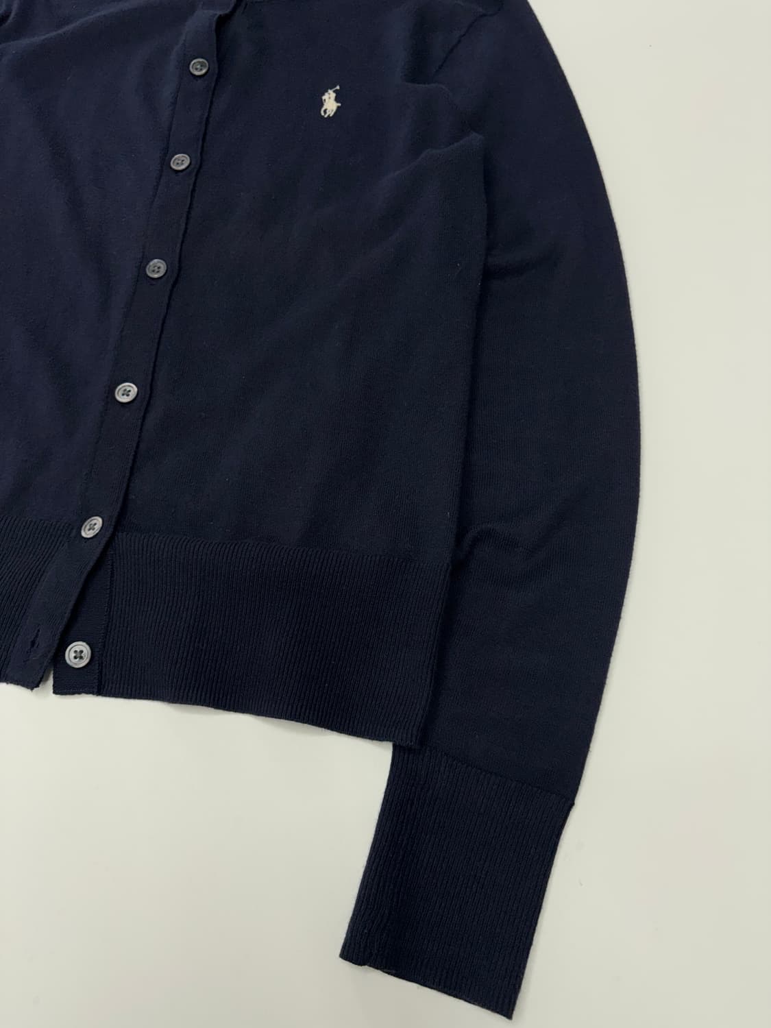 폴로 네이비 피마코튼 가디건 상품이미지6