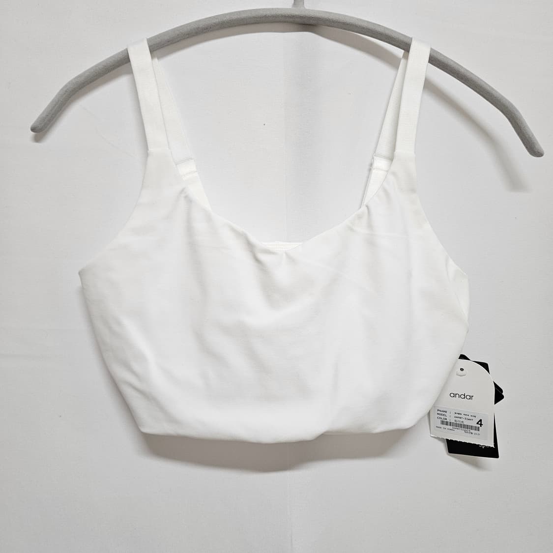 안다르 스포츠 브라탑 화이트 4 상품이미지1