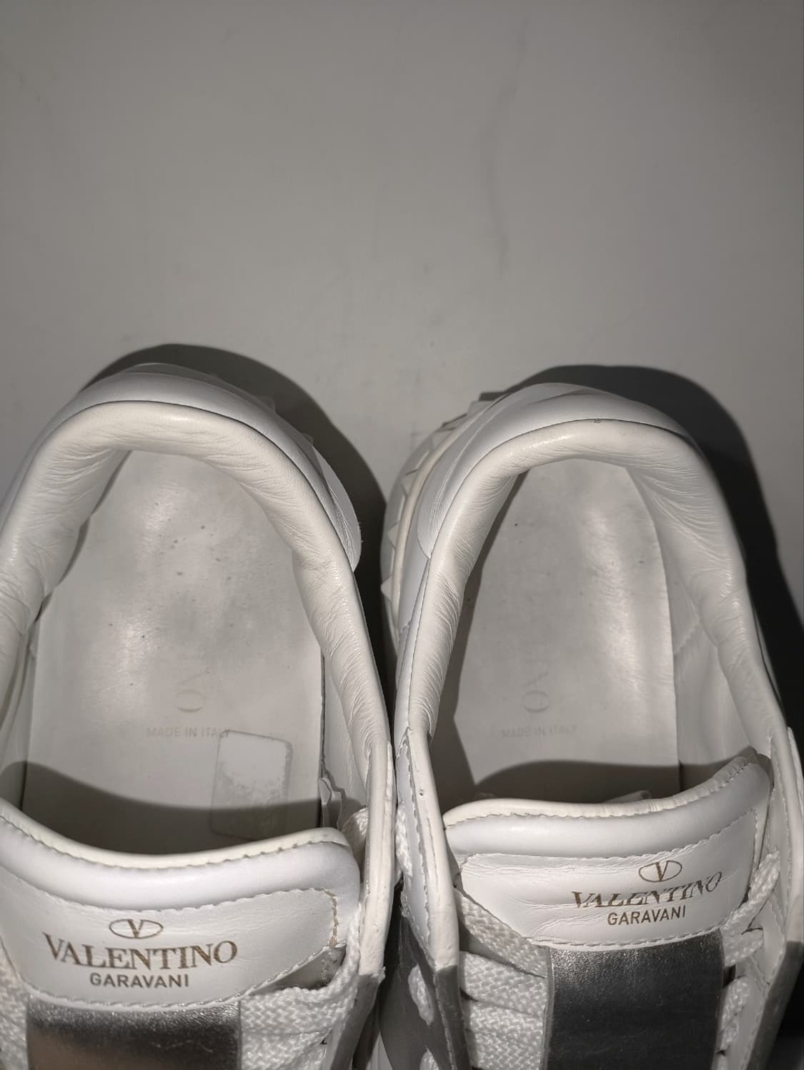 35 220mm 발렌티노 히든 오픈 메탈릭 스니커즈 상품이미지6