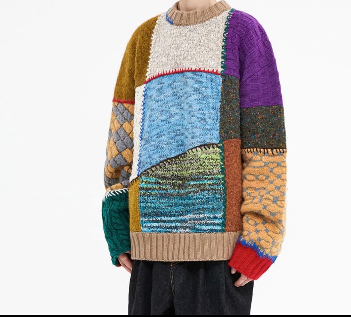 Ader error 아더에러 22fw 컴바인 멀티 컬러니트 상품이미지3