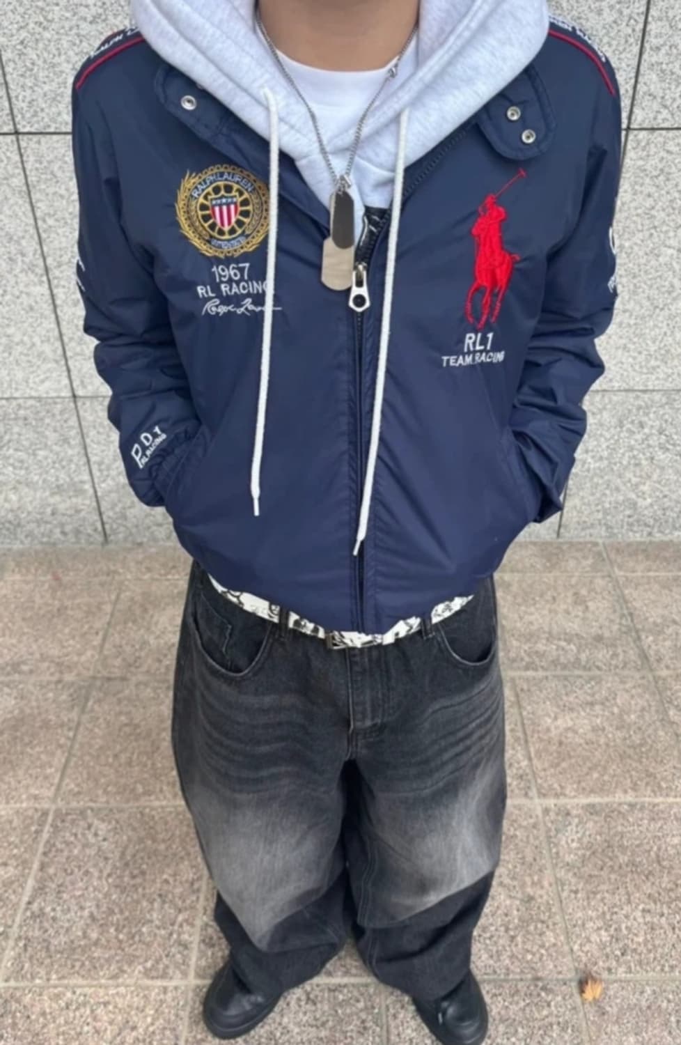 폴로 랄프로렌 유나이티드 빅포니 레이싱 자켓 M 상품이미지1