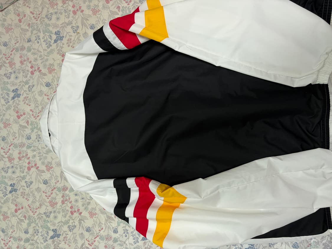 아디다스 독일 1996 우븐 트랙 자켓 화이트 3XL 상품이미지3