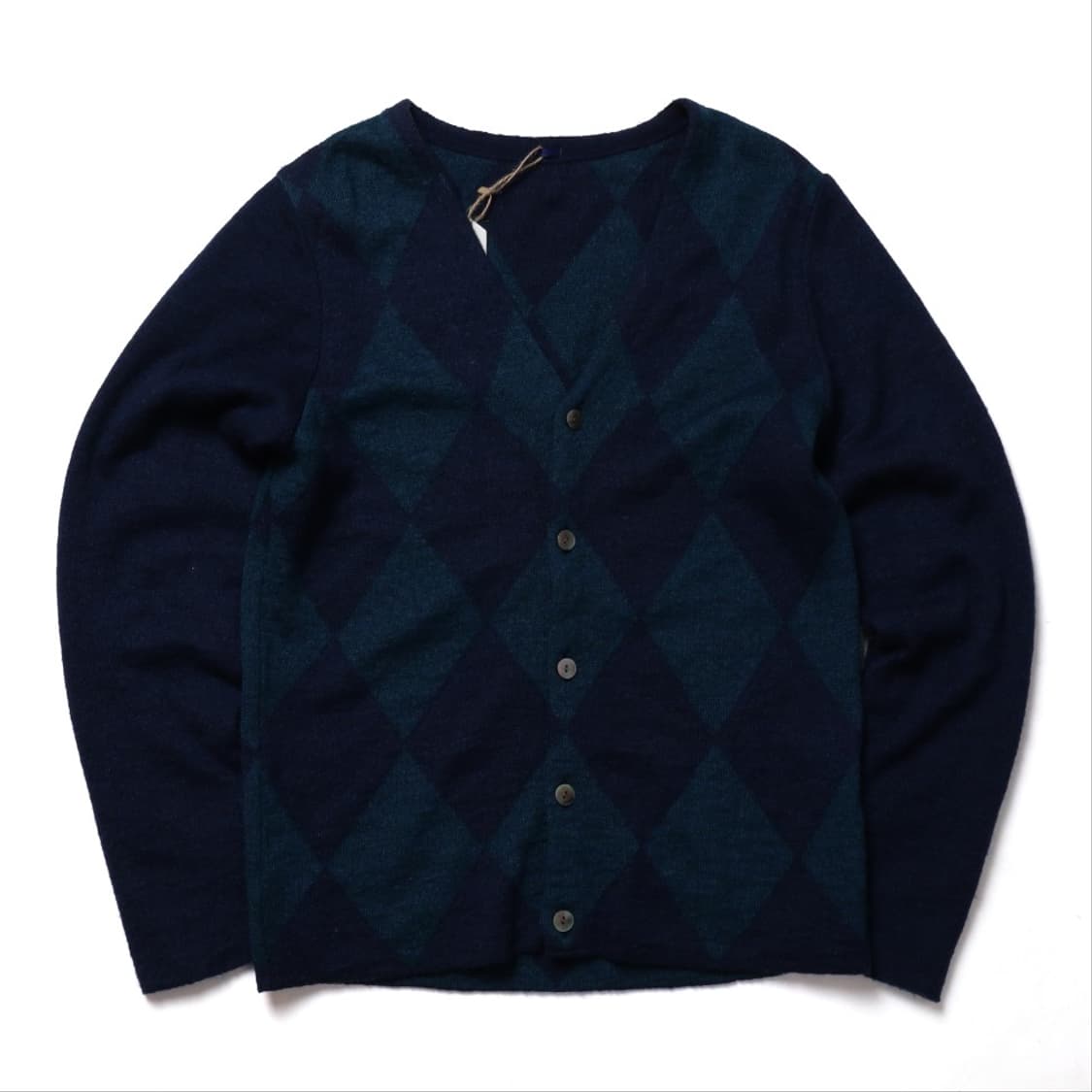 Maillot Argyle Pattern Cardigan 
 상품이미지1