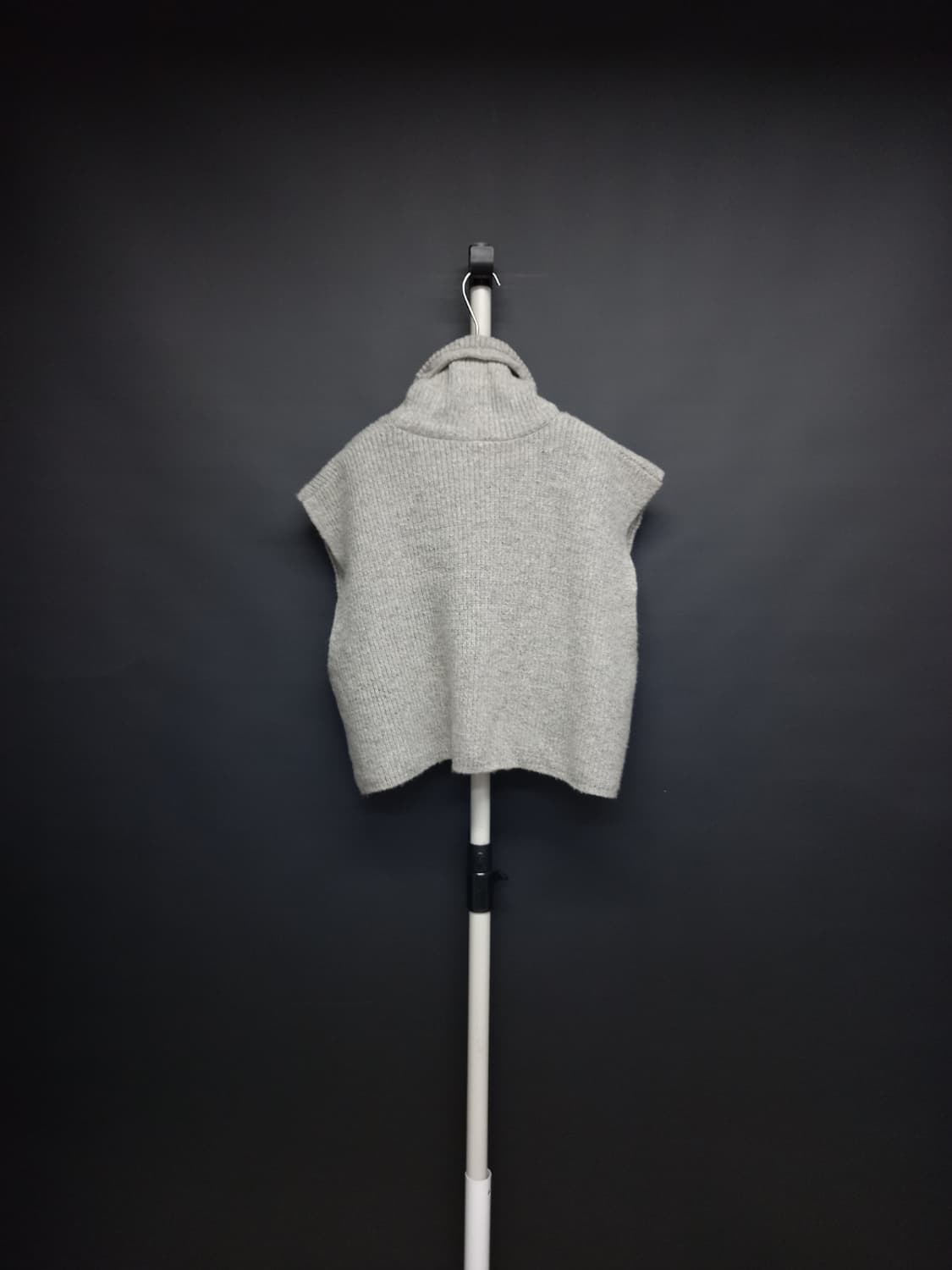 AHOY 아호이 춘추동 하이넥 루즈박시핏 베스트 F 33-66 상품이미지2