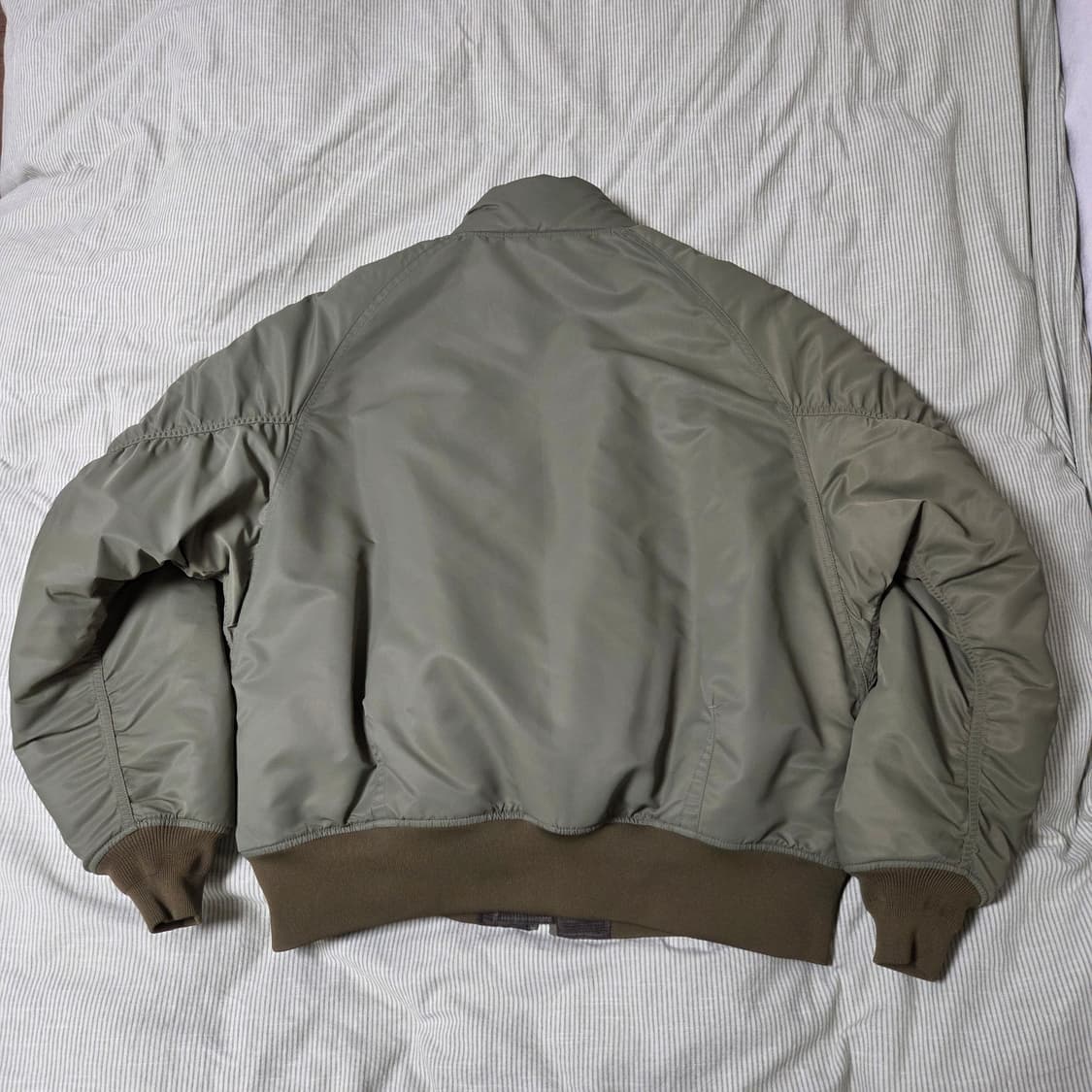 루트파인더 파일럿 자켓 M 올리브 스모키 브라운 / ma-1 마원 상품이미지6