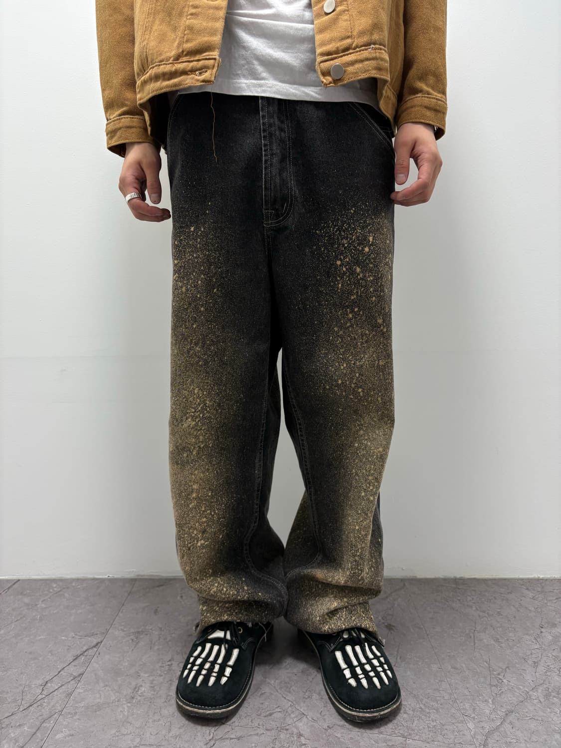 VTG PAINT SPLATTER DENIM JEANS 상품이미지9