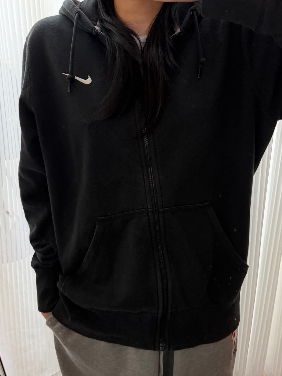 나이키 블랙 후드집업 2xl 상품이미지1