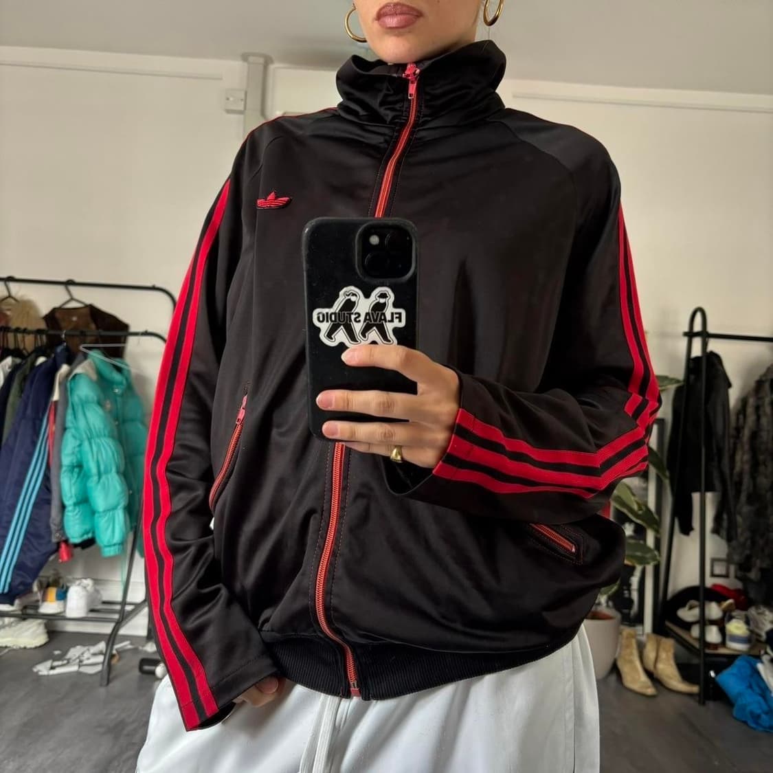 아디다스 블랙/레드 오리리널 져지 100 상품이미지2