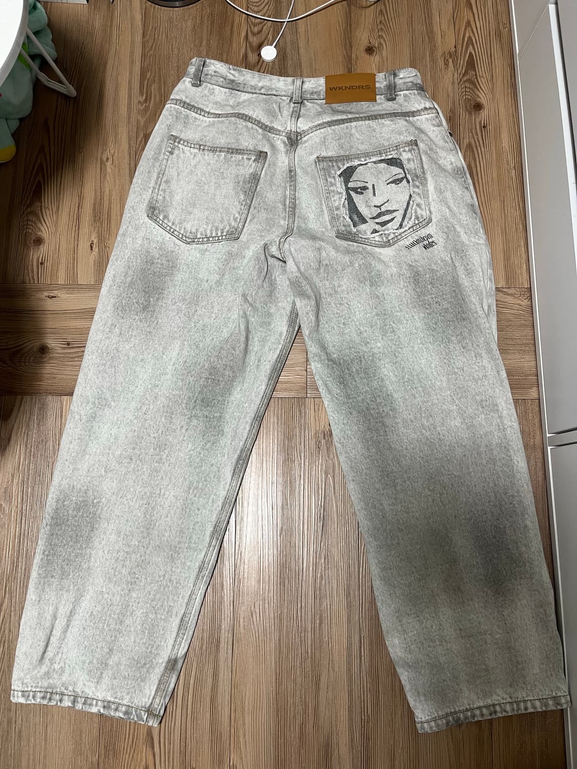 위캔더스 팬츠 FACE DENIM PANTS L 사이즈 상품이미지3