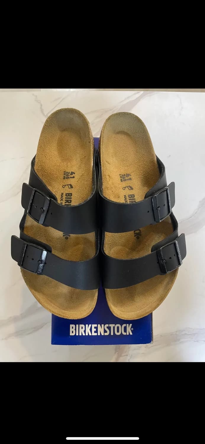 [265] 버켄스탁 아리조나 버코플로 블랙 레귤러 (51791) 상품이미지1