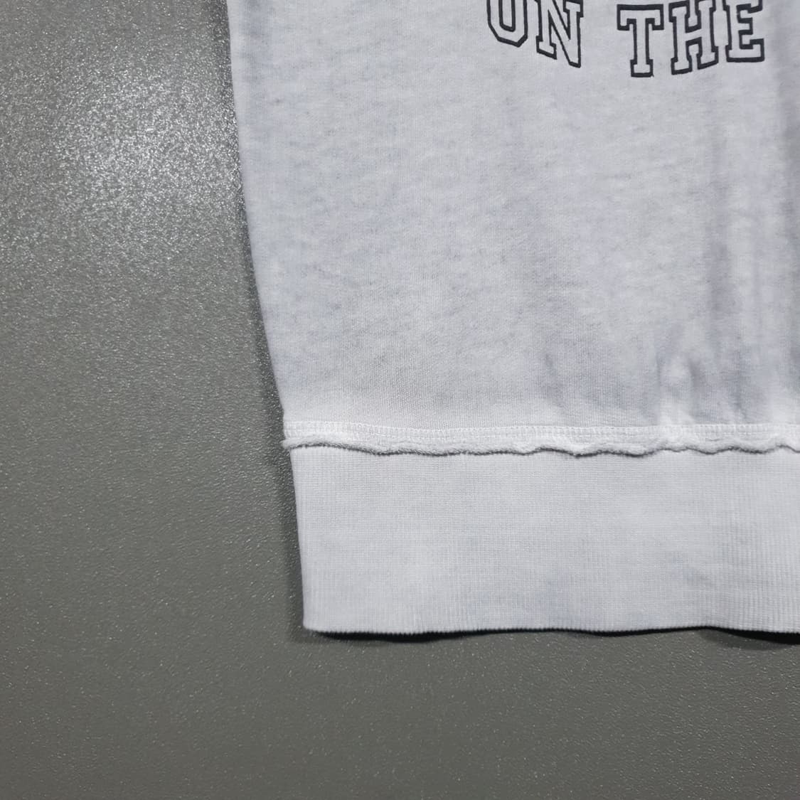 여성 55) 디젤 아치 빅로고 84 그래픽 워싱 라운드넥 반팔 티셔츠 상품이미지4