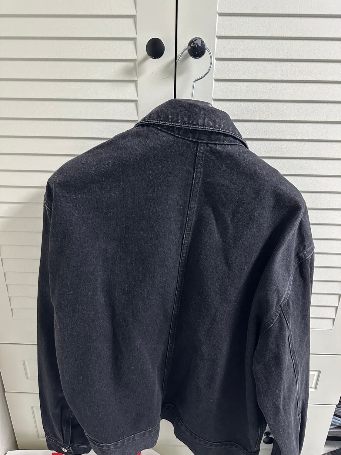 Bulky zipper denim Jacket 상품이미지3