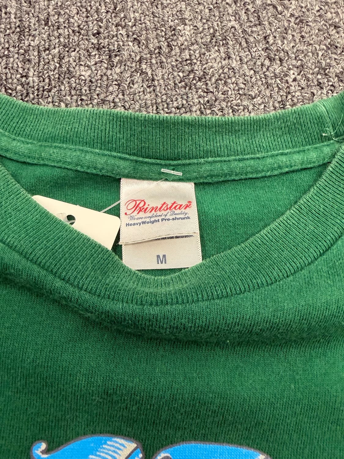 M) 프린트스타 빈티지 프린팅 반팔 티셔츠  상품이미지2