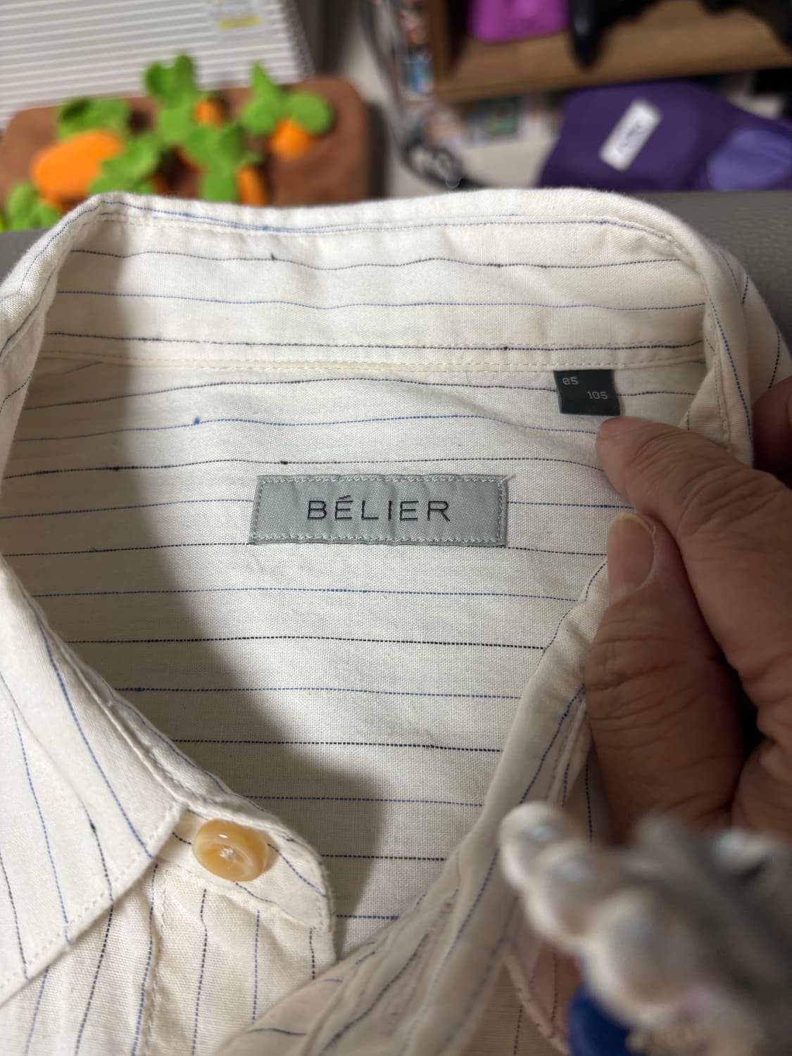 벨리에 다운 타임 치코 셔츠 상품이미지1