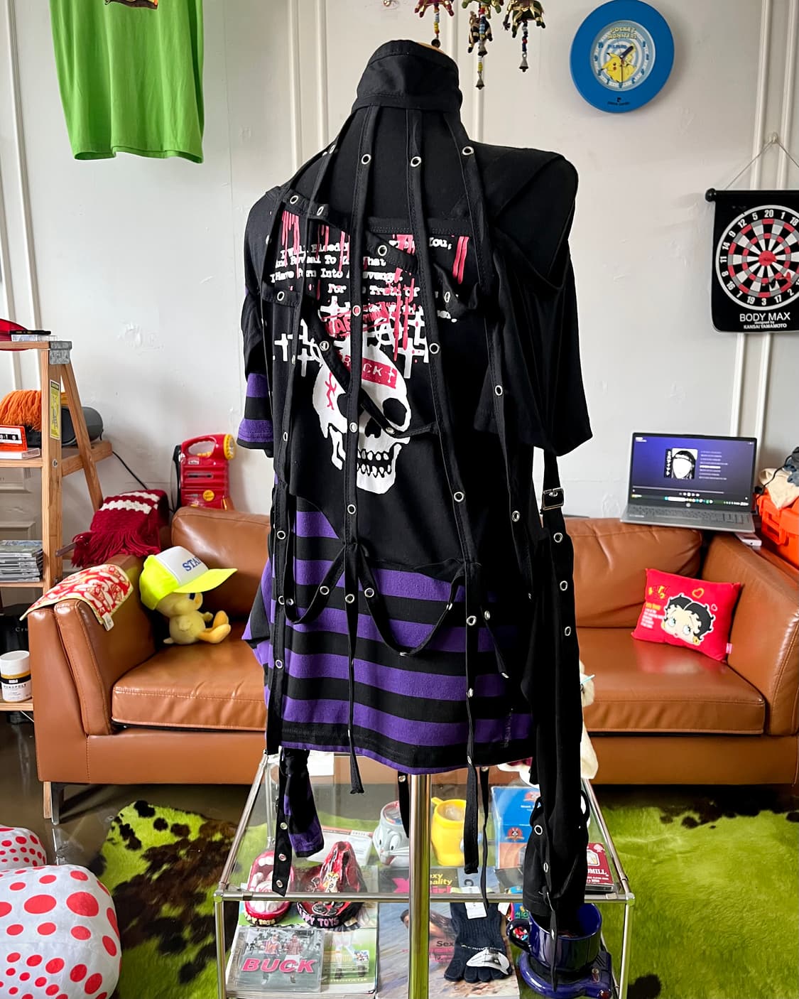 90-00s Aristooratic Bondage Strap Top 상품이미지2